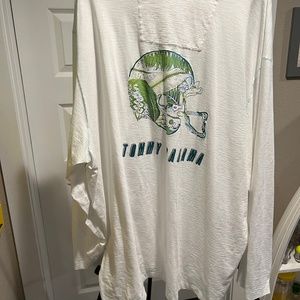 Tommy Bahama Football Helmet Long Sleeve T